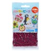 Kawada Perler Beads Solid Eggplant