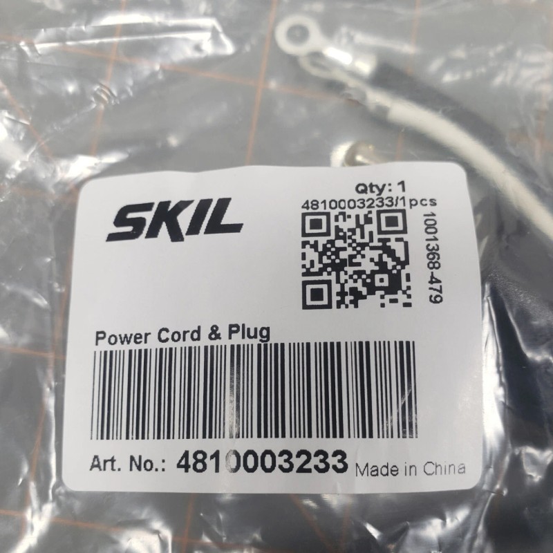 Skil OEM Replacement Electrical Power Cord Plug 4810003233, SkilSaw Circular