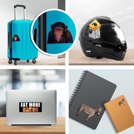 Oval 0.0 Miles Sticker (Funny Lazy Marathon no Run Slow Running triathon)