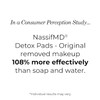NassifMD Detox Pads Facial Radiance Pads, Glycolic Acid Pads, Face