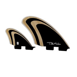 Firewire Machado Seaside Quad Fin Set - Single Tab (Fits Futures Fin Box) | Bamboo/Black
