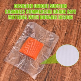 Wantli Sacchetti Sottovuoto Alimenti, Sacchetti Per Sottovuoto, Bust 2 Rotoli 32 x 600 cm, Sacchi Per Conservazione Alimenti E Cottura Sous Vide, Per All Macchine Sottovuoto, Senza Bpa