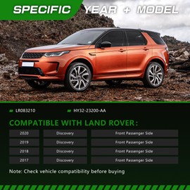 Power Window Regulator with Motor Compatible with Land Rover Discovery L462 2017 2018 2019 2020,Front Passenger Side,with Anti-Clip Function,Replace# LR083210 HY32-23200-AA