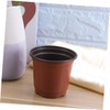 Kisangel 100PCS Plastic Flower Pot Creative Breathable Succulent Planters Diameter