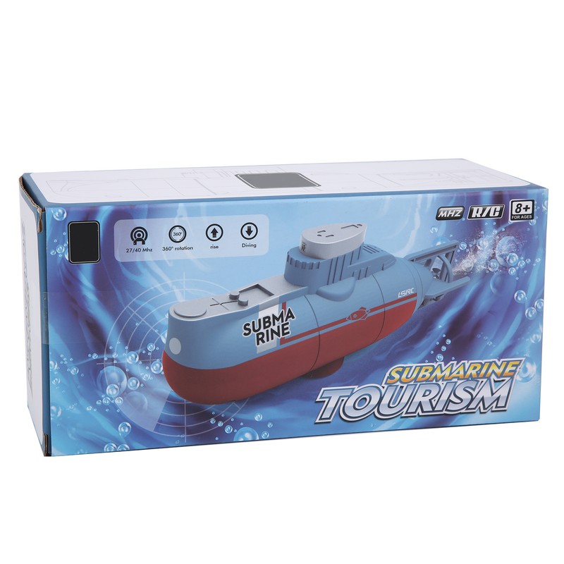 Simulated Submarine Mini Remote‑Controlled Submarine Toy Model Fish Tank Decoration