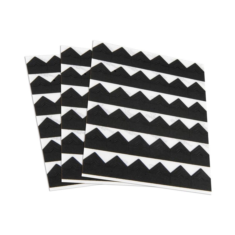 Scrapbook Adhesives by 3L Self-Adhesive Paper Photo Corners, Black, 108-Pack