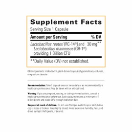 Integrative Therapeutics Pro-Flora Women’s Probiotic - Vaginal Health Probiotic - Supports Urogenital Health in Women* - Gluten-Free - 30 Capsules (30 Capsules)