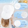 RAOEXI Baby Girl Sun Protection Hat with Neck Flap Toddler