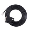 6FT DB9 RS232 to RJ11 6P4C Serial Console Cable for