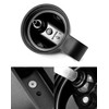 QWORK Straw Lid Replacement Lid for Sports Water Bottle, Wide