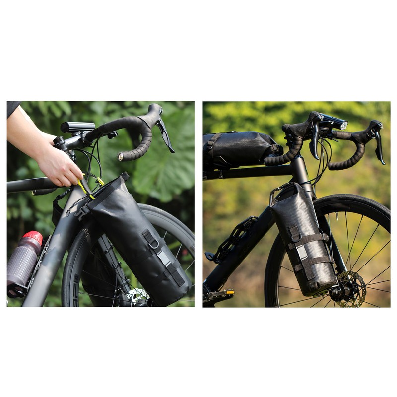 Bike Front Fork Bag 5L Large Capacity Waterproof Durable Cycling