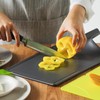 Kitchen 16" Long Non Slip Cutting Board with Easy Grip