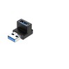 USB 3.0 Adapter, YFFSFDC 90 Degree Upward Type USB Right