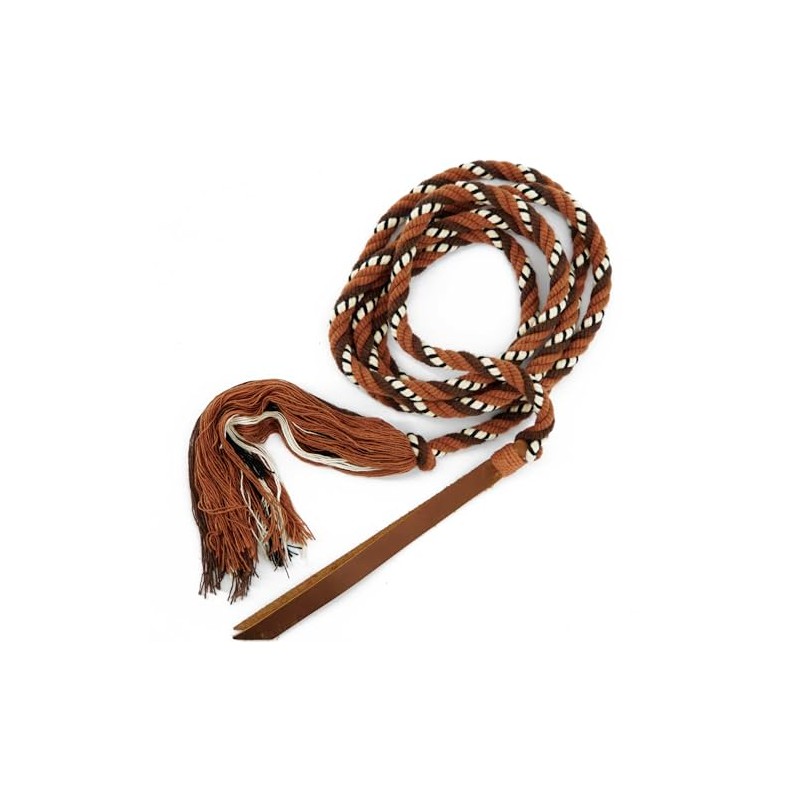 Jeereal Western Mecates Reins, Acrylic Cotton and Wool Blend 6