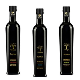 Cinagro Goodies For Health Hermus by Cinagro - Extra Virgin Olive Oil - Arbequina, Memecik, Ayvalik Varieties Combo Pack - 50.7 fl. oz. - 500+ ppm Polyphenol
