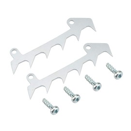 Tbest MS 170 Claw Stop, Claw Tree Claw Stop + 4 Screws, 2 Pieces Bumper Spike Felling Dog Kit for MS170 MS180 MS210 MS250 NEW 017 018 021 Home Supplies