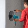 Electric Cement Mortar Trowel Sander, 850W Concrete Wall Grinder Polisher,
