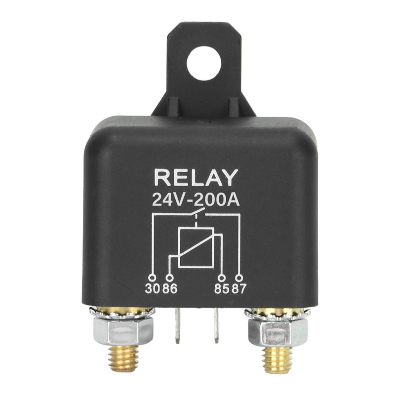 24V 200A Car Start Relay High Current Normally Open Brass