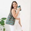Eco Chic Lightweight Foldable Reusable Shopping Bag | Water Resistant