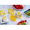 3-in-1 Egg Slicer, Egg Cutter for Hard Boiled Eggs, Strawberry