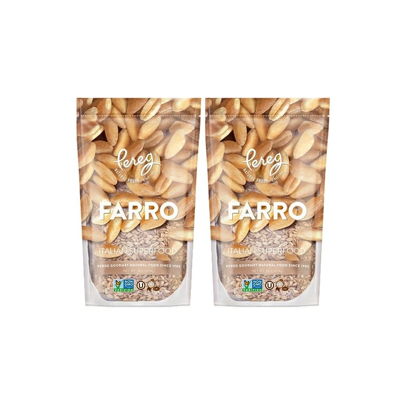 Pereg Farro 16oz (2 Pack = 2 lb) | Nutritious