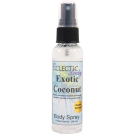 Exotic Coconut Body Spray (Double Strength), 2 ounces