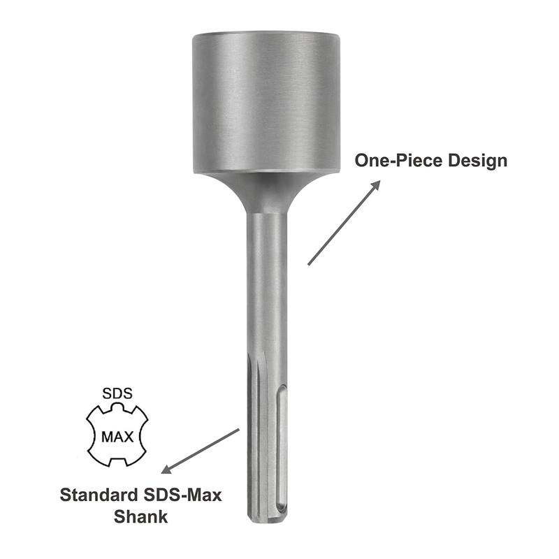 SPKLINE SDS-Max T-Post Driver for T Posts and Ground Rods,