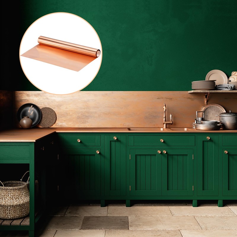 uxcell Copper Sheet Roll 3500mm x 300mm x 0.02mm, 99.9%