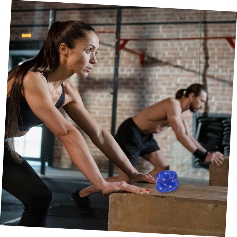 VICASKY Agility Ball Hexagonal Reaction Training Equipment for Indoor Fitness