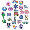 25 Pcs Hawaii Shoe Charms, Summer Cute Shoe Decoration Charms