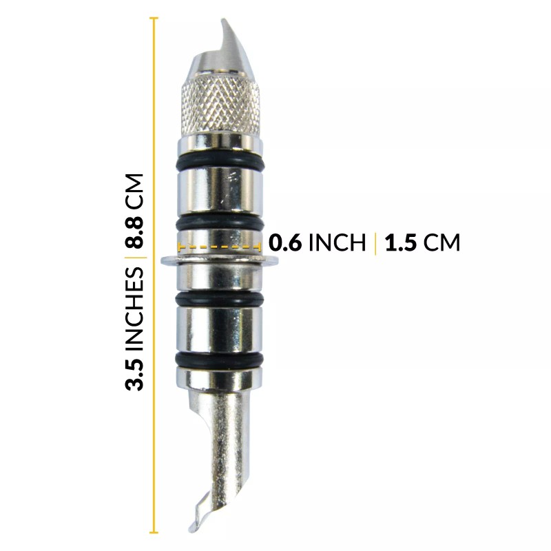 AutoSolo Wheel Clamp Studs, Reversible Rim Locator Pins, Hunter Style,