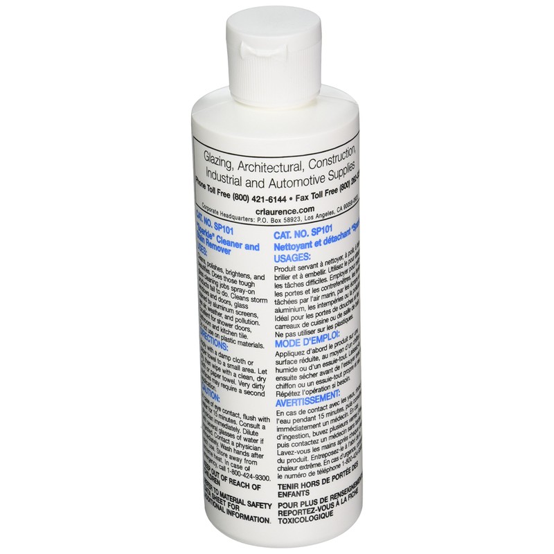CRL "Sparkle" Cleaner and Stain Remover - 8 oz. Bottle
