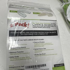 Sparkling White Smiles Teeth Armor Sparkling White Smile Mouth Guards 2 Pack New/Lot of FOUR