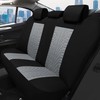 VarCozy Car Seat Covers Full Set, Front & Split Rear