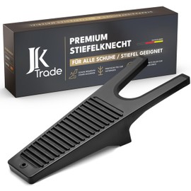 JK Trade® Boot Jack for Any Footwear, Sturdy Shoe Scraper with Heel Protection and Dirt Scratches, Wellington Boots, Riding Boots, Work Shoes, Business Shoes, Trainers, Weatherproof and Can Be Hanged