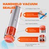 Compact Handheld Vacuum Sealer for Food with Powerful Suction, 4