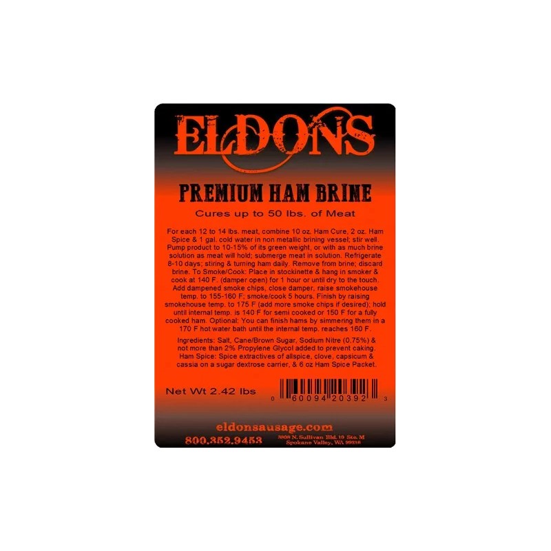 Eldons Sausage and Jerky Supply Eldon's Brown Sugar Ham Cure