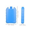 Ipetboom 2Pcs Reusable Freezer Ice Packs for Coolers Cooling for