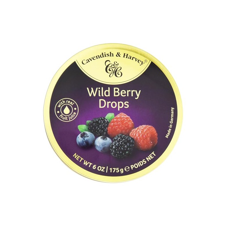Cavendish & Harvey Wild Berry 6.1 oz (175 g) with