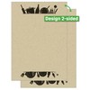 SIGEL DP617 High-Quality Writing Paper "Kitchen Utensils" A4 100 Sheets