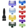 Bedaily 10Pcs Professional Hair Clipper Guards Cutting Guides for Rechargeable