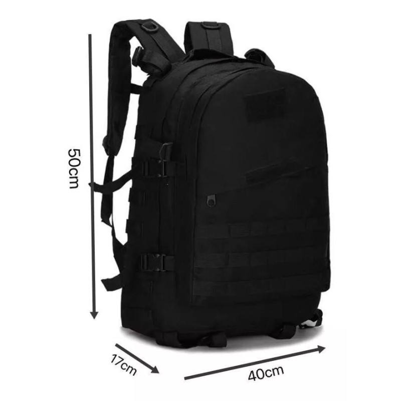 BOSSCO Mochila Táctica Militar Campismo Senderismo Nylon Velcro