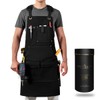 ROTANET Woodworking Apron for Men, Canvas Work Aprons Waterproof Heavy
