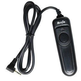 Meyin DSLR Camera Cable Shutter Release Remote Controls RS-802/E3 for Canon XT XTi XS XSi T1i T2i T3 T3i T4i T5 T5i T6i SL1 EOS1300D 300D 60D 60Da 70D 80D