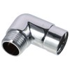 iuniq 90 Degree Shower Head Elbow Adapter Durable Sliver Shower