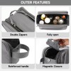 WIBKAE Toiletry Bag for Men, Travel Toiletry Organizer makeup Water-resistant