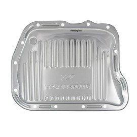 HPREngines 727 Torqueflite Chrome Ribbed Transmission Pan - Stock Depth