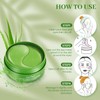 Under Eye Gel Patches, Eyes Collagen Masks with Aloe Vera