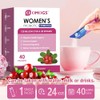 OMOGS Women's Probiotic Powder with Cranberry Extract - Digestive &