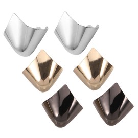 SAFIGLE 3Pairs Pointed Shoe Protectors Stylish High Heel Tip Caps for Toe Protection Durable Covers for Worn Tips Accessory for Fashionable Footwear